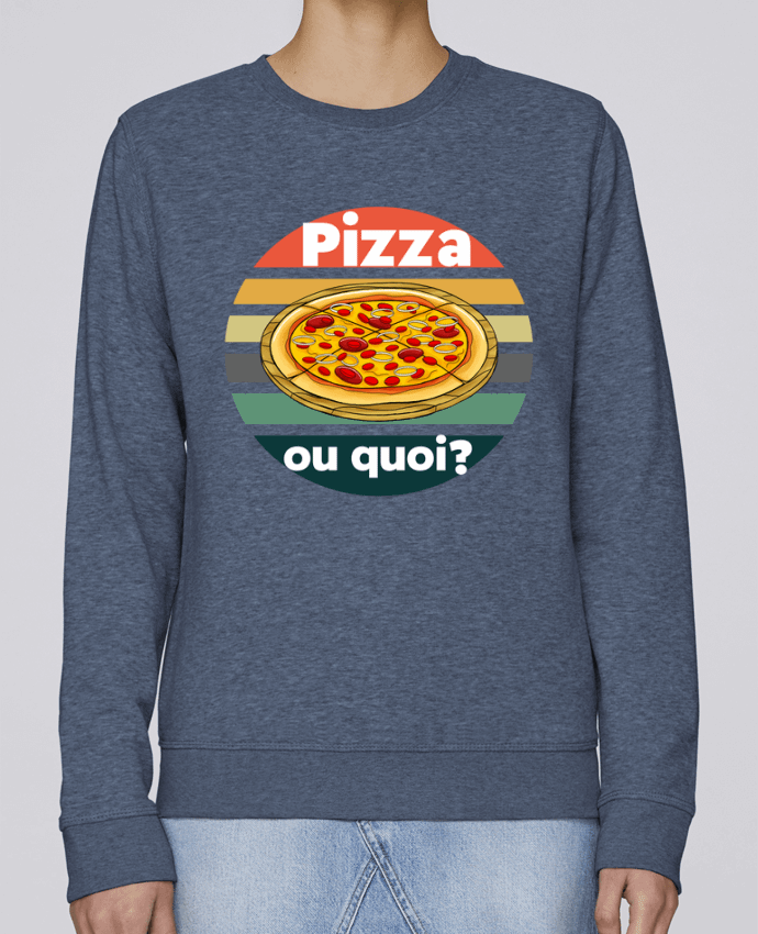 Sweatshirt Pizza ou quoi par Cheerocki