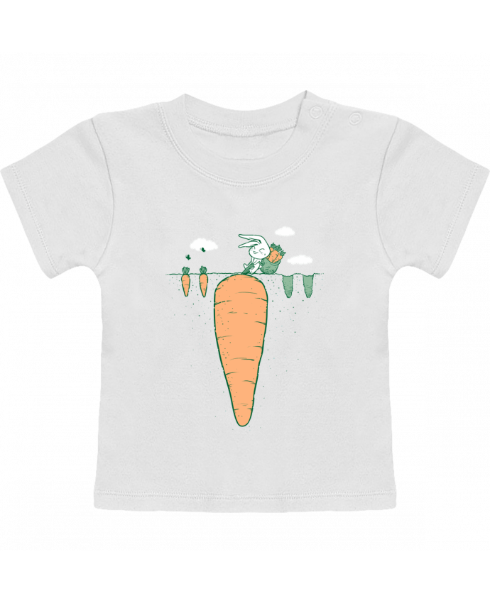 T-shirt bébé Harvest manches courtes du designer flyingmouse365