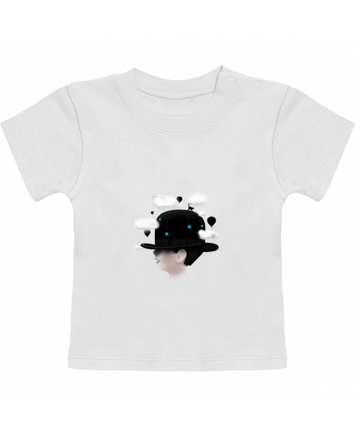 T-shirt bébé Dreaming manches courtes du designer Florent Bodart