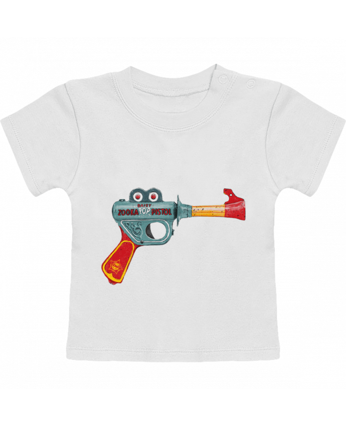 T-shirt bébé Gun Toy manches courtes du designer Florent Bodart