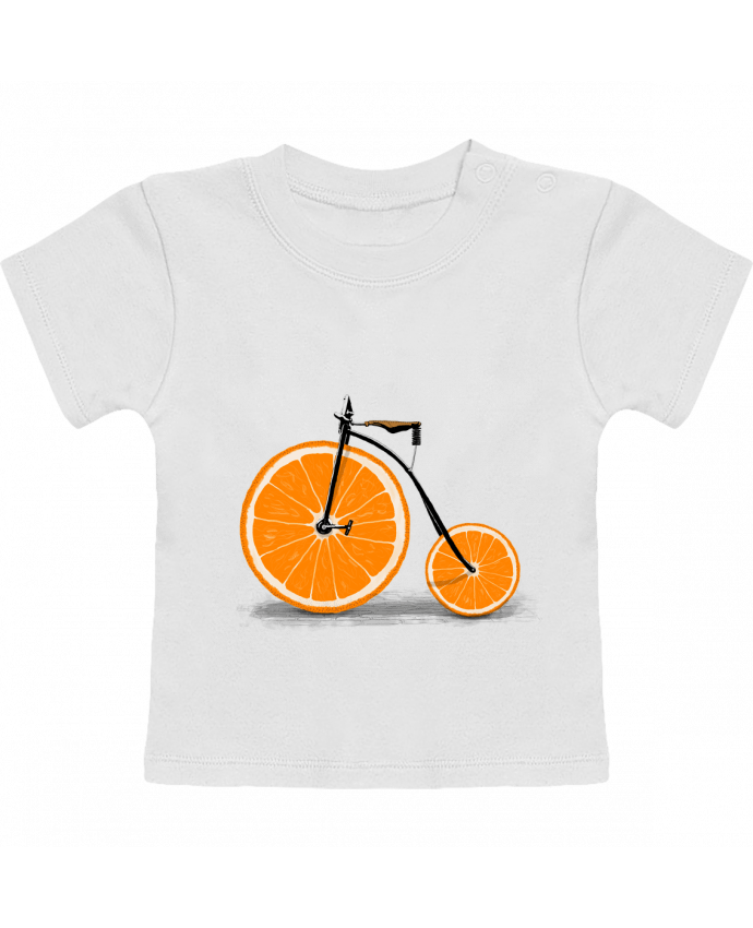 Camiseta Bebé Manga Corta Vitamin manches courtes du designer Florent Bodart