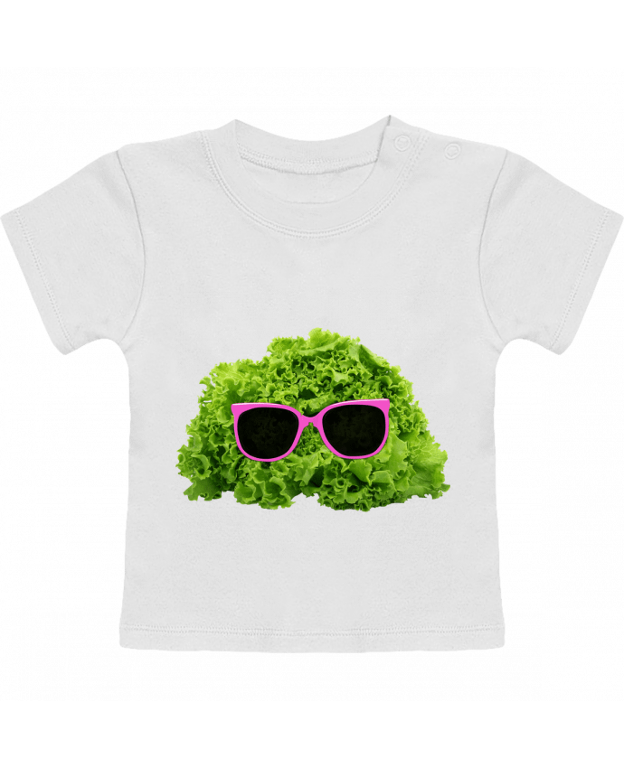 Camiseta Bebé Manga Corta Mr Salad manches courtes du designer Florent Bodart