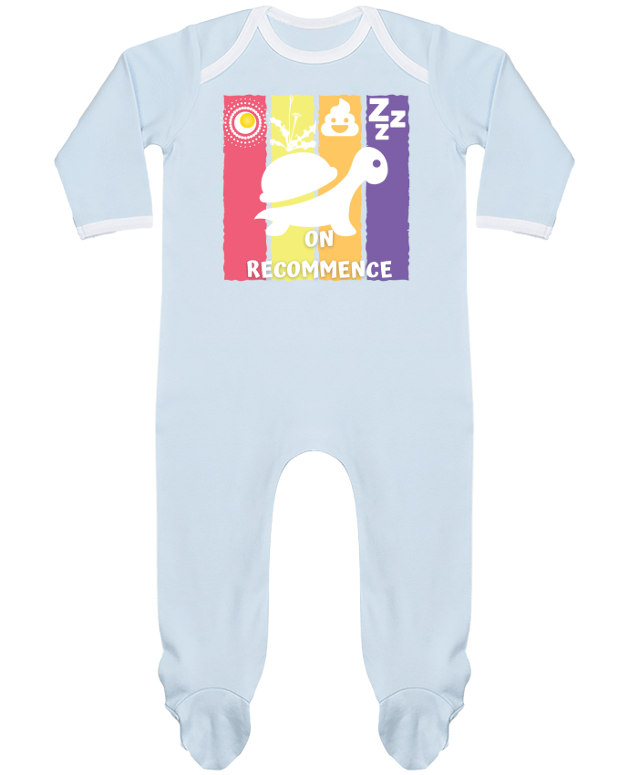 Body Pyjama Bébé Tortue On recommence par Cheerocki