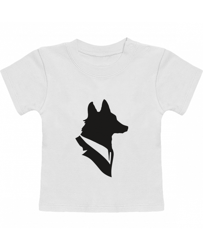T-shirt bébé Mr Fox manches courtes du designer Florent Bodart