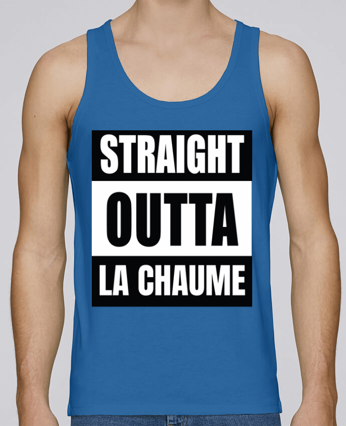 Débardeur homme Straight outta La Chaume par Cheerocki 100% coton bio