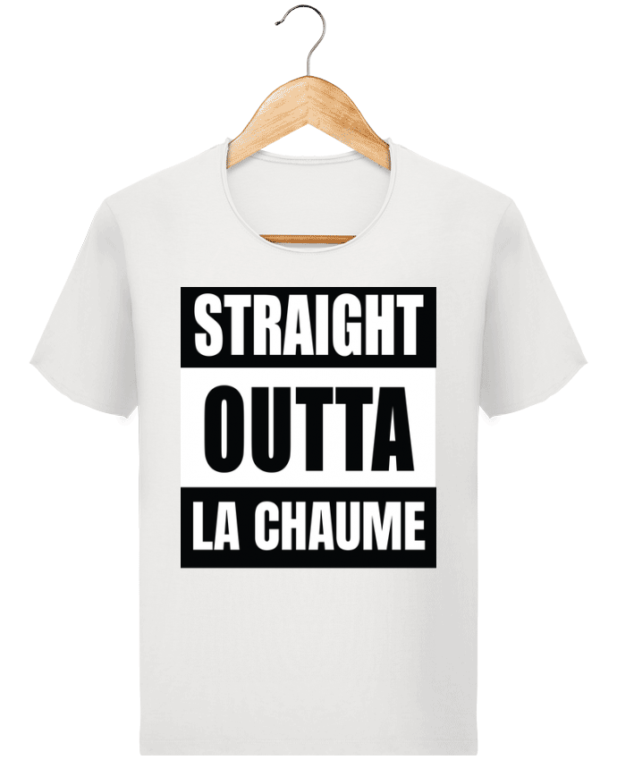  T-shirt Homme vintage Straight outta La Chaume par Cheerocki