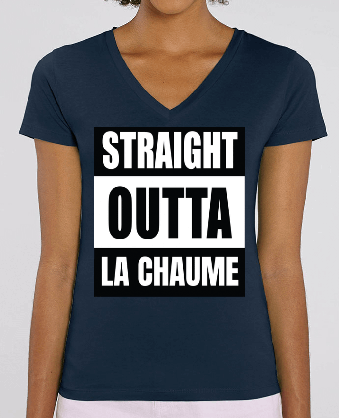 Tee-shirt femme Straight outta La Chaume Par  Cheerocki