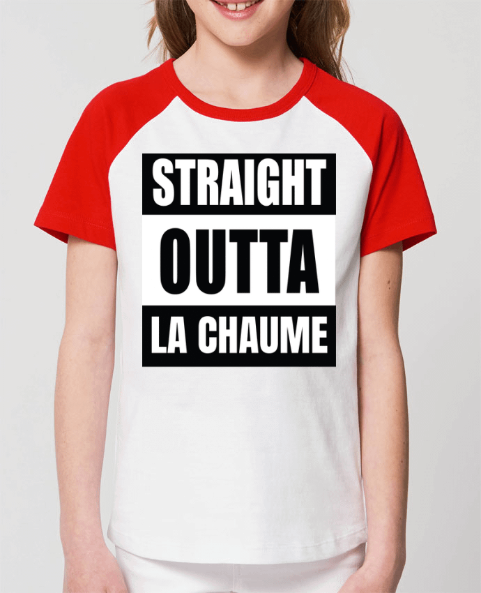 Tee-shirt Enfant Straight outta La Chaume Par Cheerocki