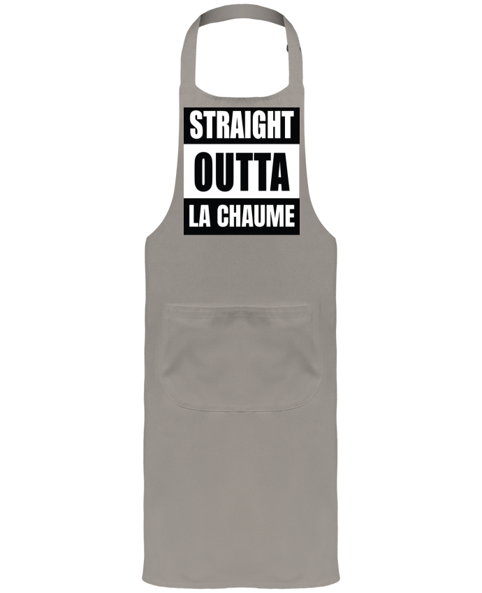 Tablier avec poches Straight outta La Chaume par Cheerocki