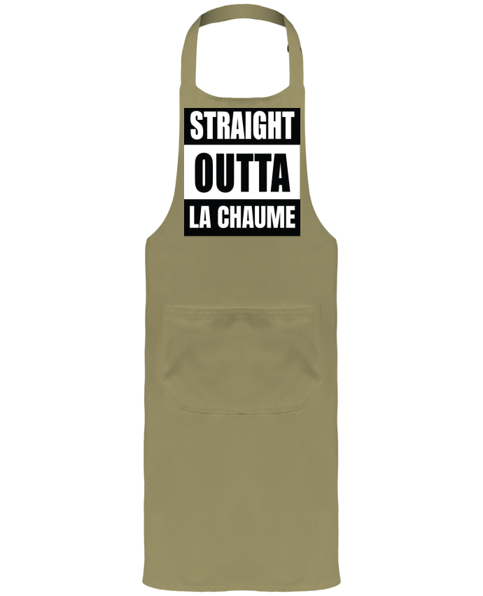 Tablier avec poches Straight outta La Chaume par Cheerocki