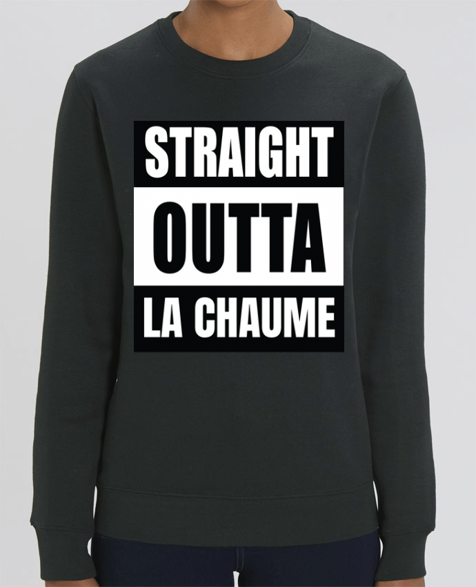 Sweat-shirt Straight outta La Chaume Par Cheerocki