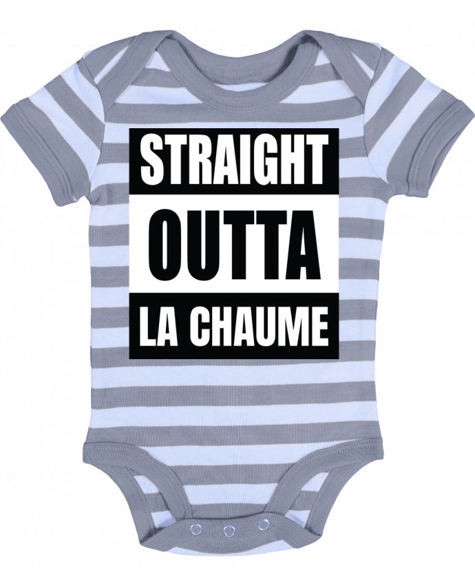 Body Bébé Rayé Straight outta La Chaume - Cheerocki