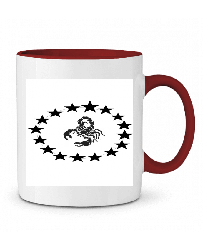 Mug bicolore scorpion design n-t design