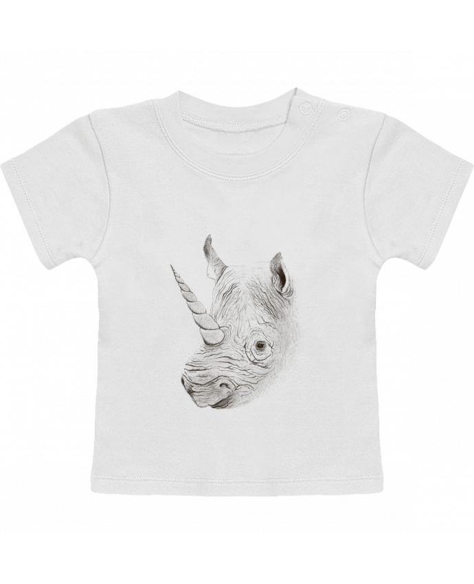 T-shirt bébé Rhinoplasty manches courtes du designer Florent Bodart