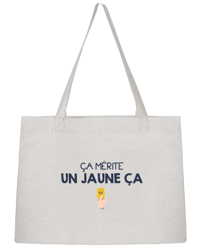 Sac Shopping Apéro, Ça mérite un jaune ça par tunetoo
