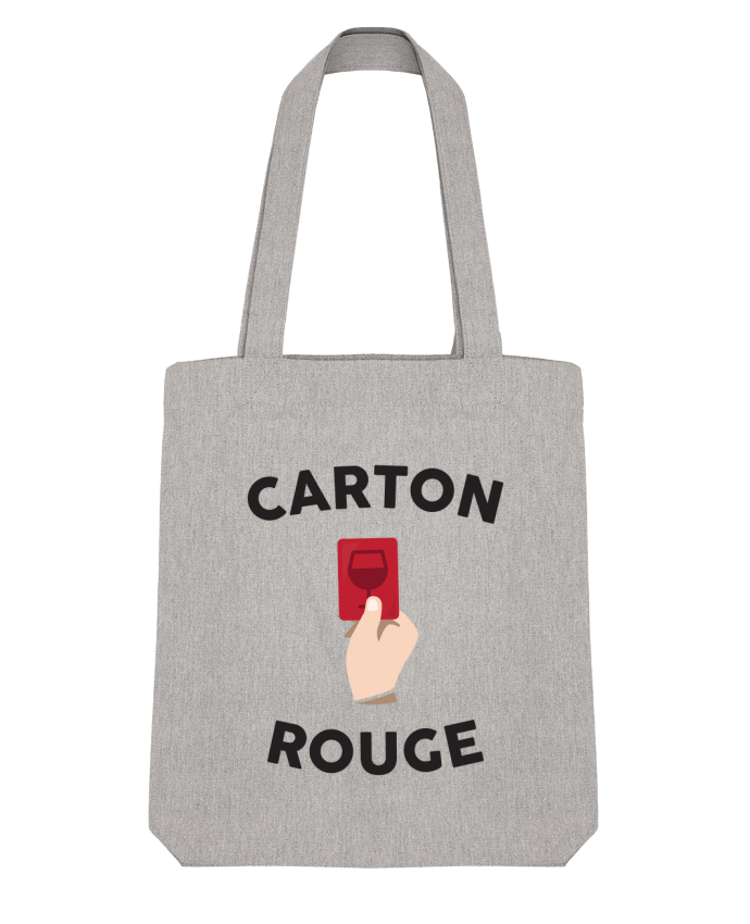 Tote Bag Stanley Stella Apéro, carton rouge par tunetoo 