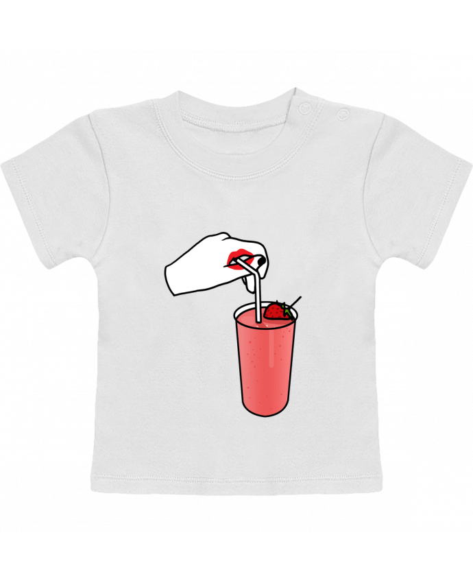 T-shirt bébé Milk shake manches courtes du designer tattooanshort