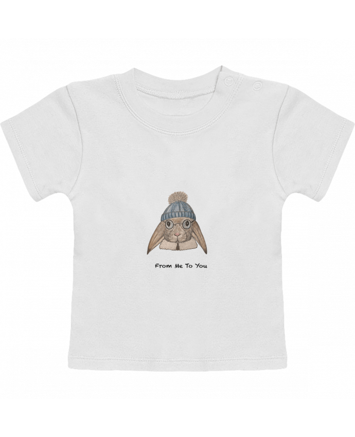 T-shirt bébé FROM ME TO YOU manches courtes du designer La Paloma
