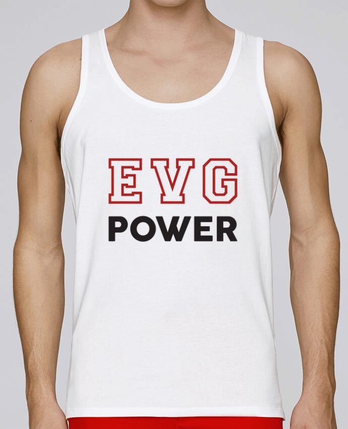 Débardeur homme EVG POWER par tunetoo 100% coton bio