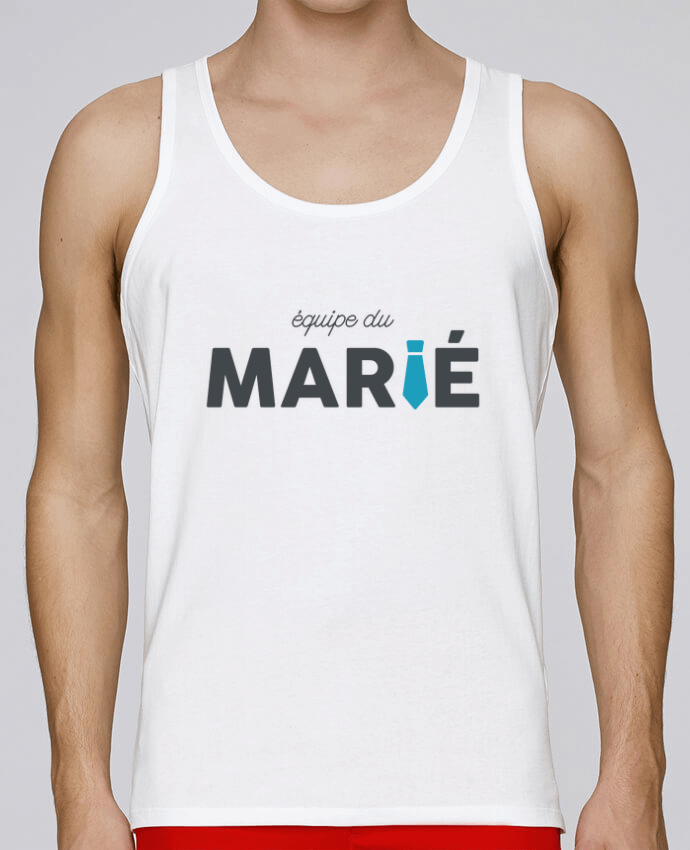 Débardeur homme Équipe du marié - EVG par tunetoo 100% coton bio