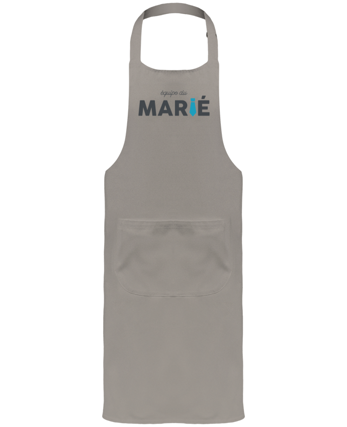 Tablier avec poches Équipe du marié - EVG par tunetoo