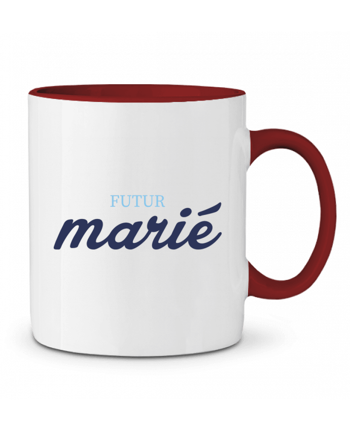 Mug bicolore Futur marié tunetoo