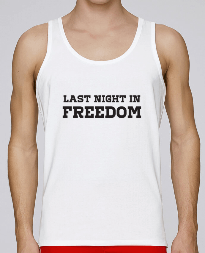 Débardeur homme Last night in freedom par tunetoo 100% coton bio