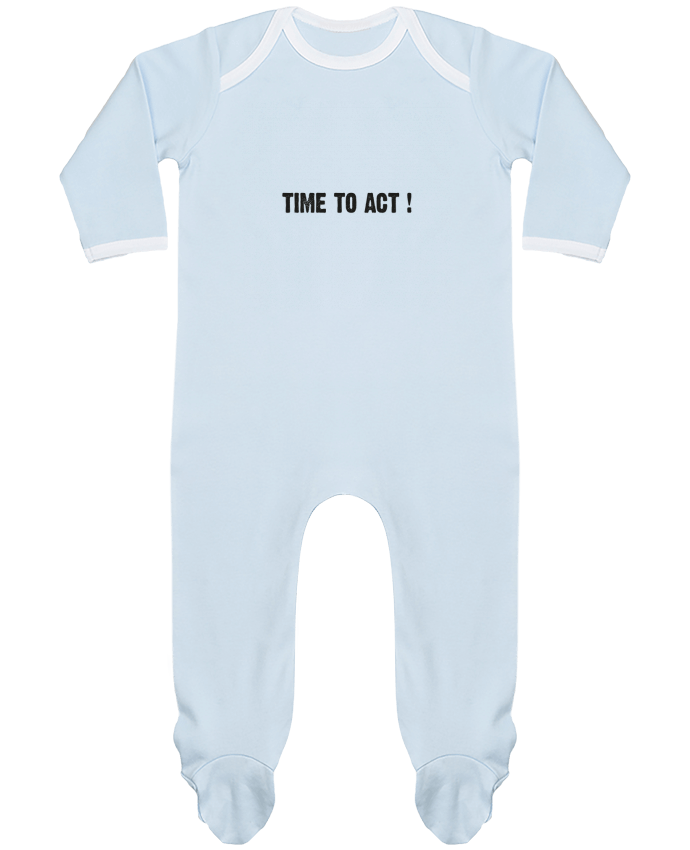 Body Pyjama Bébé TIME TO ACT ! par berth99