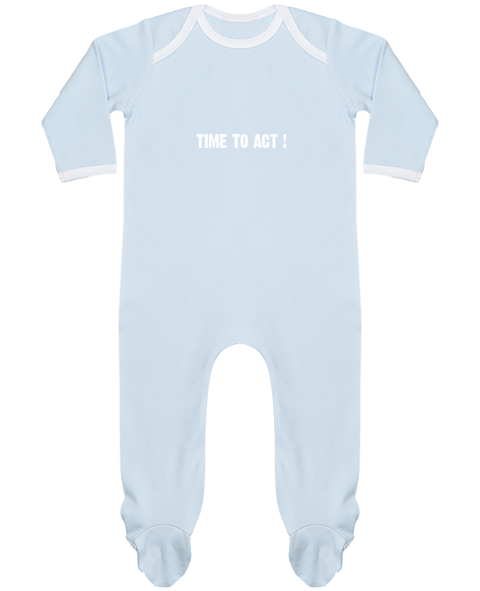 Body Pyjama Bébé TIME TO ACT ! par berth99