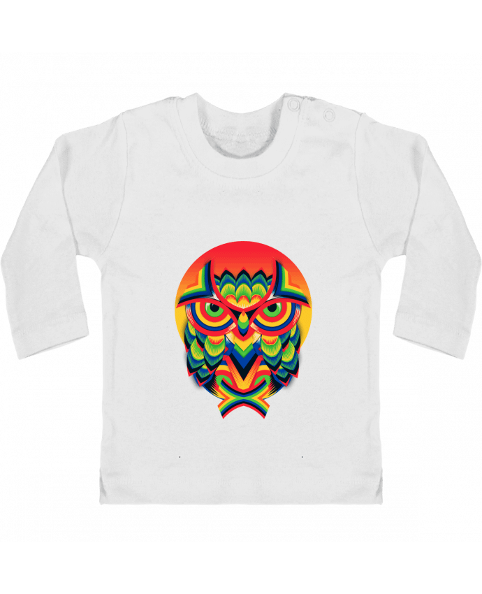 T-shirt bébé Owl 3 manches longues du designer ali_gulec