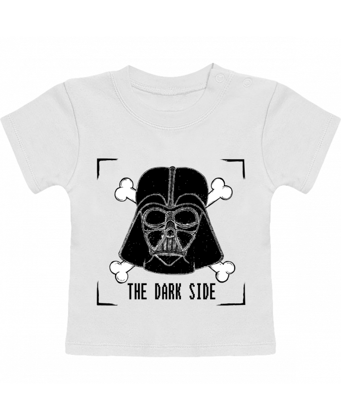 T-shirt bébé Dark Vador manches courtes du designer Paulo Makesart