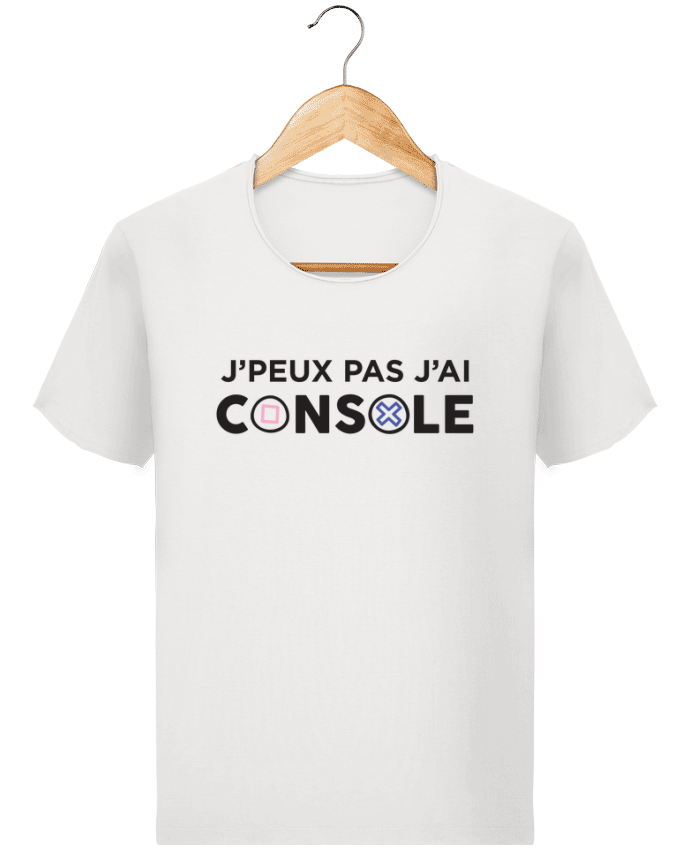  T-shirt Homme vintage J'peux pas j'ai console par tunetoo