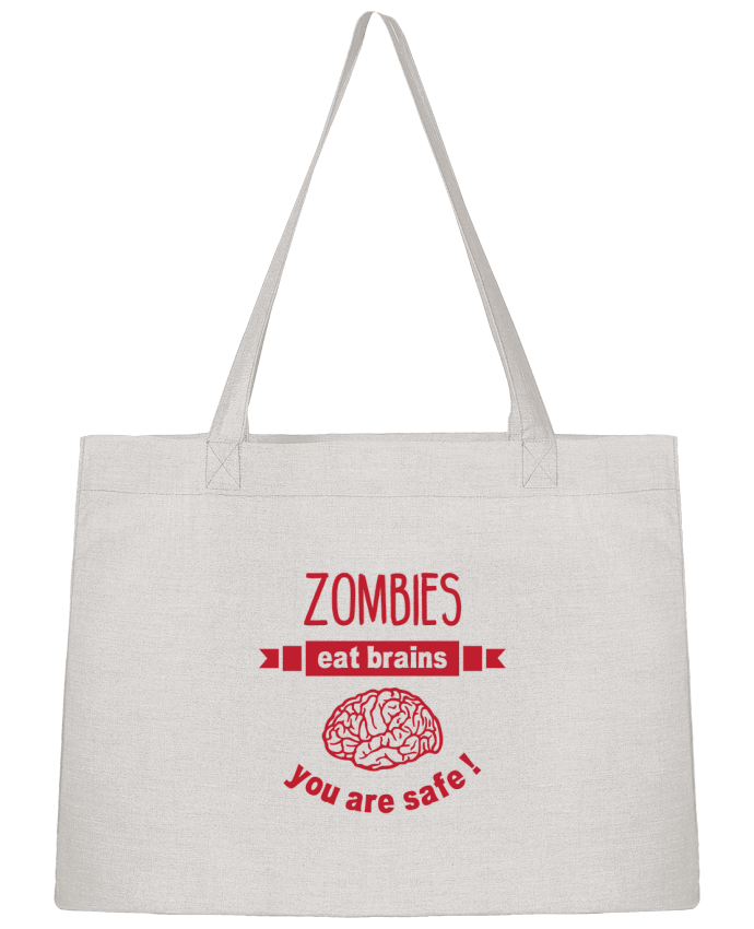 Sac Shopping Zombies eat brains, you are safe ! par tunetoo