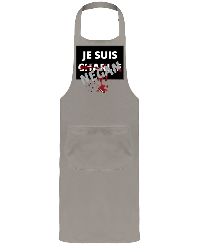 Tablier avec poches Je suis Charlie Negan par Cheerocki