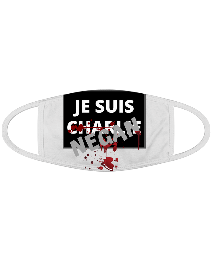 Masque Je suis Charlie Negan par Cheerocki