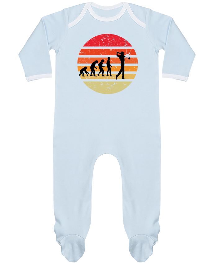 Body Pyjama Bébé Evolution de l'homme GOLF par Cheerocki