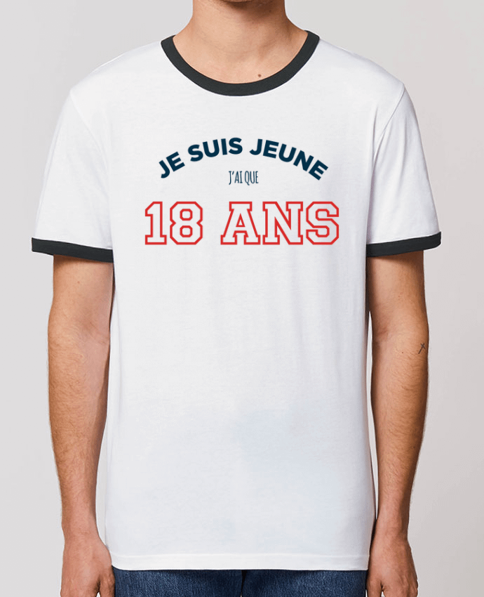 T-shirt Je suis jeune je n'ai que 18 ans - Anniversaire par tunetoo