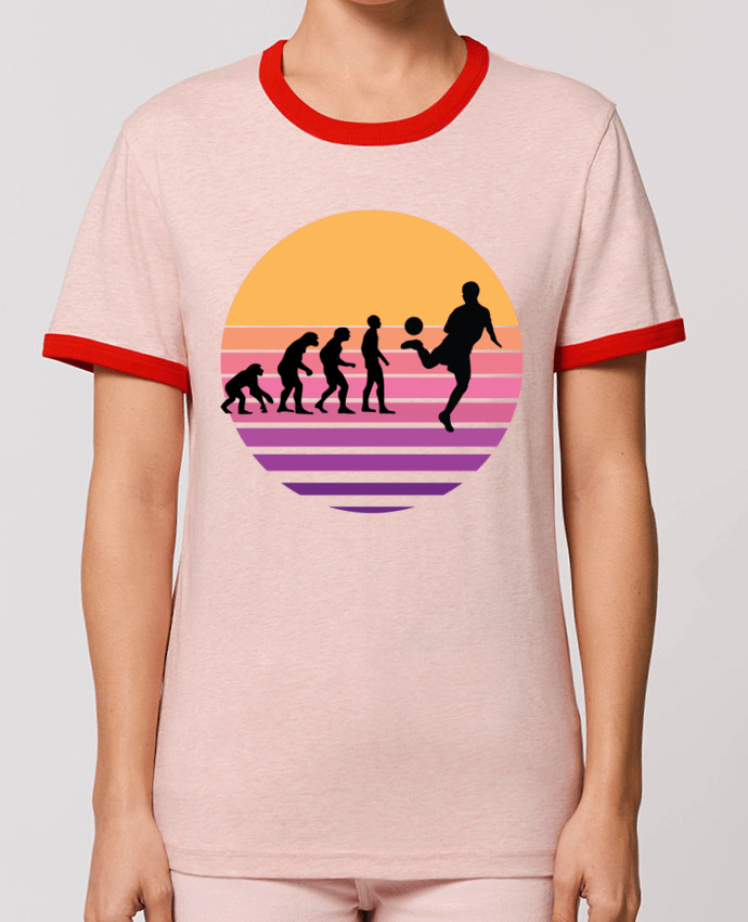 T-shirt Evolution de l'homme FOOTBALL par Cheerocki