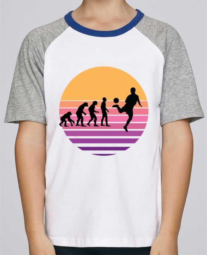 T-shirt enfant Baseball Evolution de l'homme FOOTBALL par Cheerocki