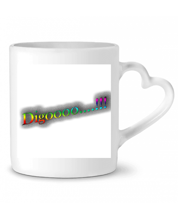 Mug coeur veneno par newpica