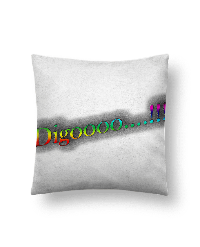 Coussin suédine veneno par newpica