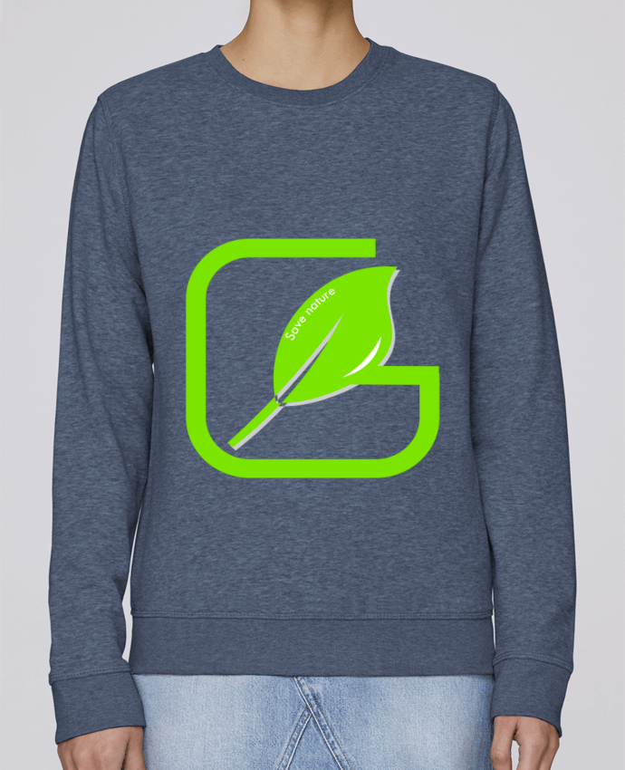 Sweatshirt Save nature - Idée cadeau par IPUAL