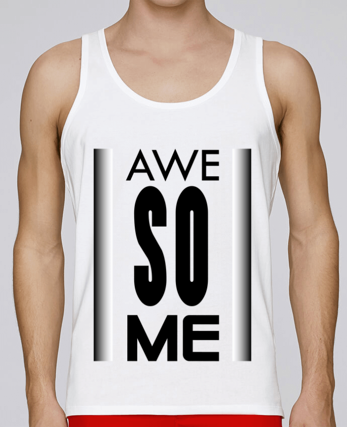 Débardeur homme Awesome - Idée cadeau par IPUAL 100% coton bio