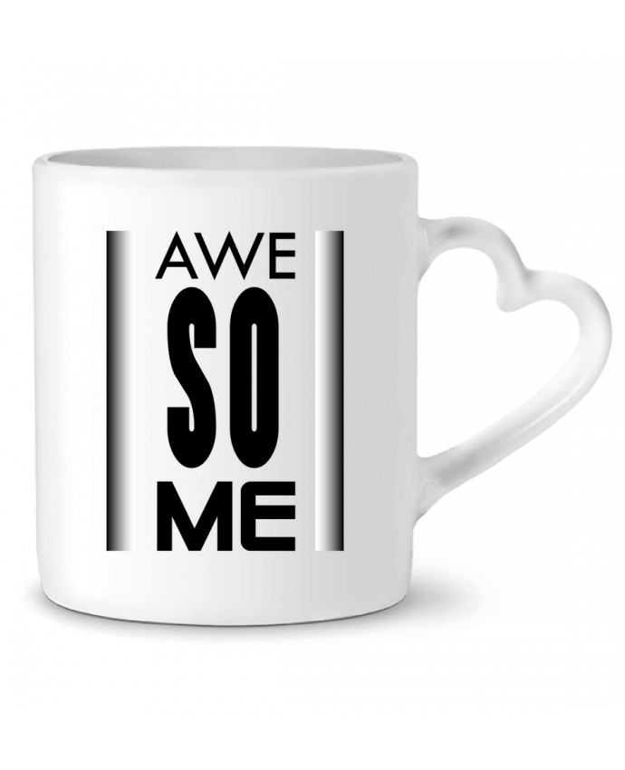 Mug coeur Awesome - Idée cadeau par IPUAL