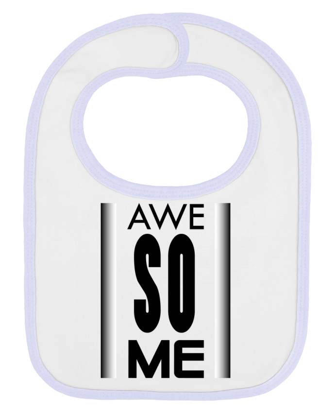 Bavoir bébé uni Awesome - Idée cadeau par IPUAL