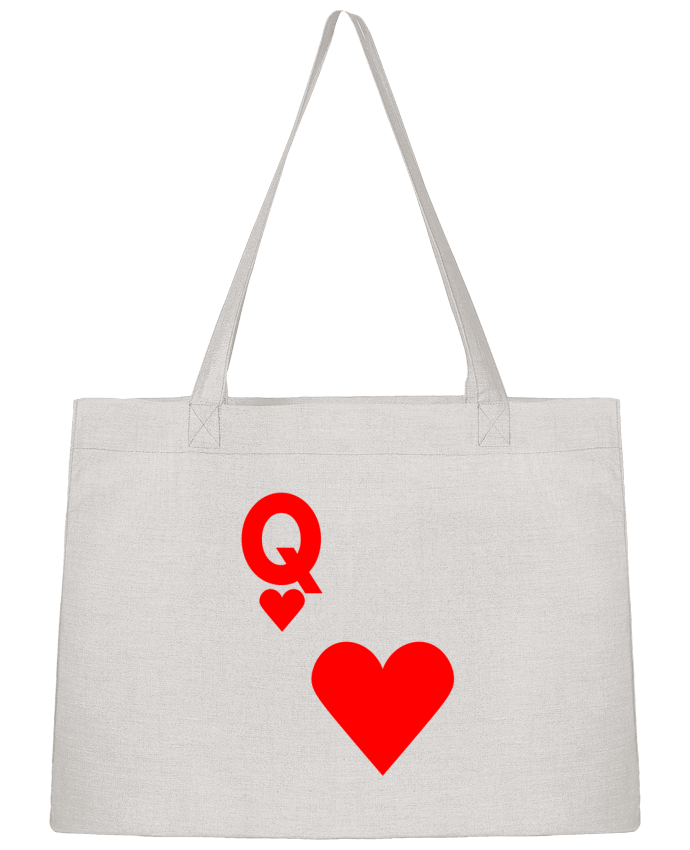 Sac Shopping La Dame de coeur - Idée cadeau par IPUAL