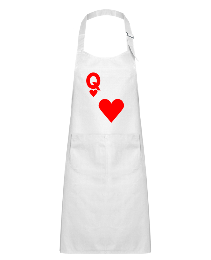 Tablier Enfant La Dame de coeur - Idée cadeau par IPUAL