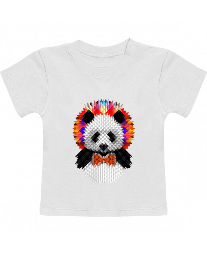 T-Shirt Baby Short Sleeve Panda manches courtes du designer ali_gulec