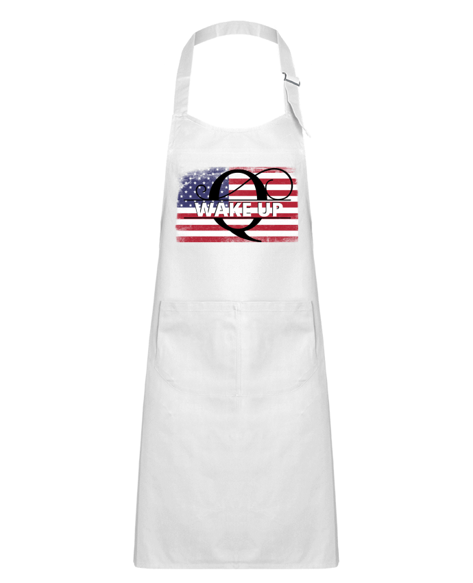 Tablier Enfant QAnon USA wake up par Cheerocki