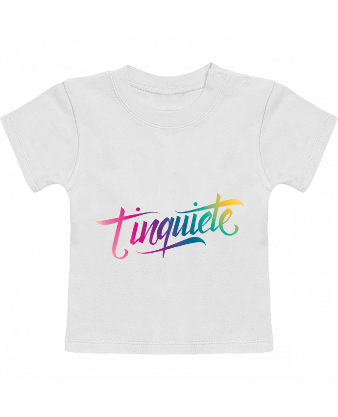 T-shirt bébé Tinquiete manches courtes du designer Promis